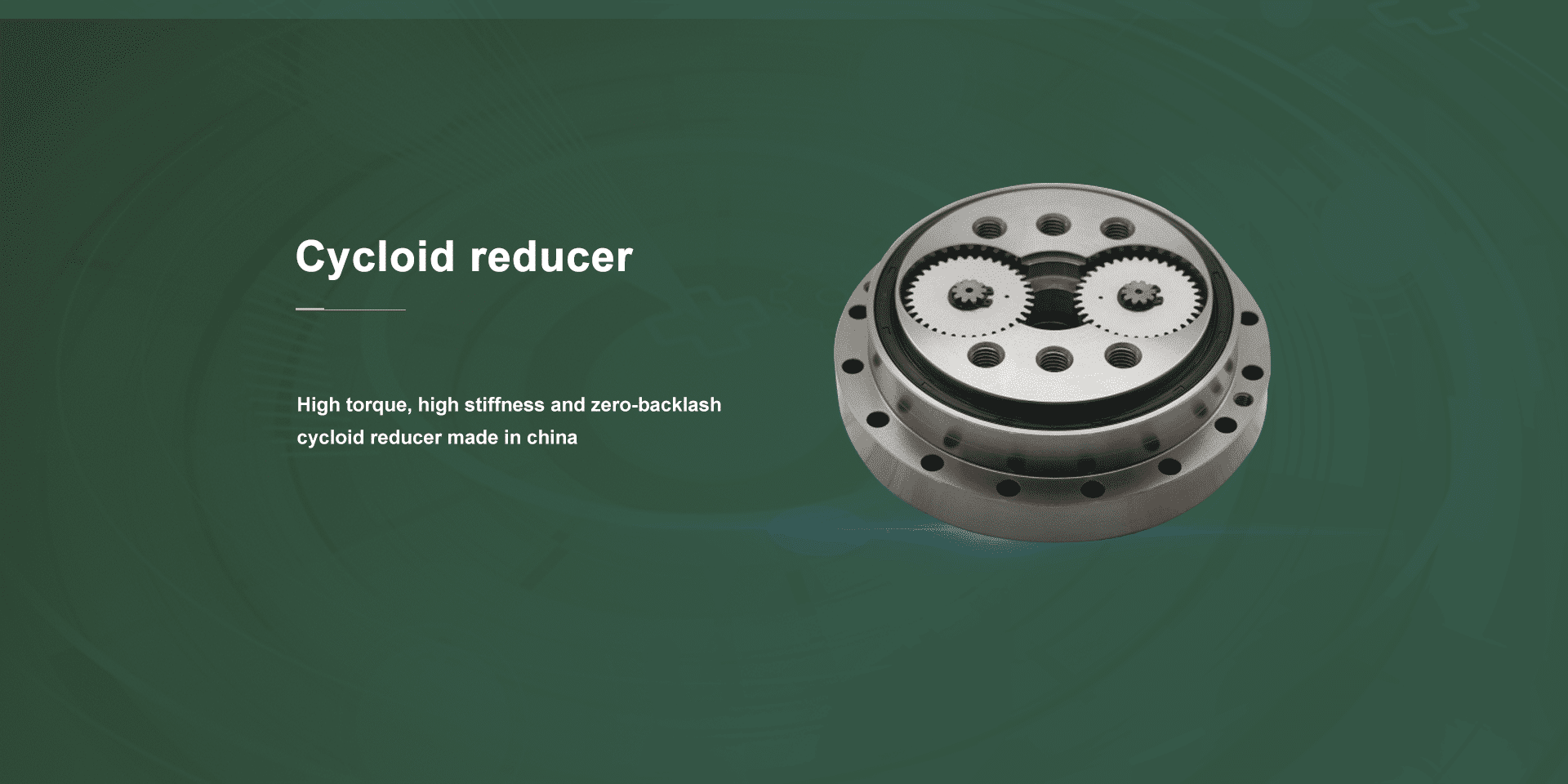 Cycloidal Reducer | Precision Reduction Gear